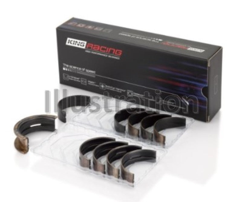 King 07-09 Mazdaspeed 3 L3-VDT MZR DISI (t) Duratec High Performance Main Bearing Set - Size STDX