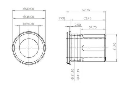 SuperPro 16-23 Mazda Miata MX5 Front Lower Control Arm Bushing Kit - Inner Forward Position